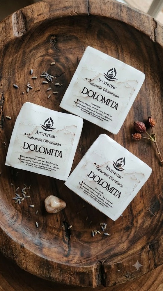 Sabonete de Dolomita